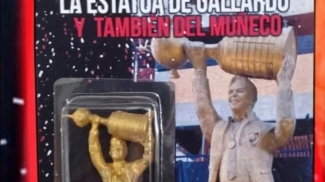 Salió a la venta réplica de la estatua de Gallardo y fue furor