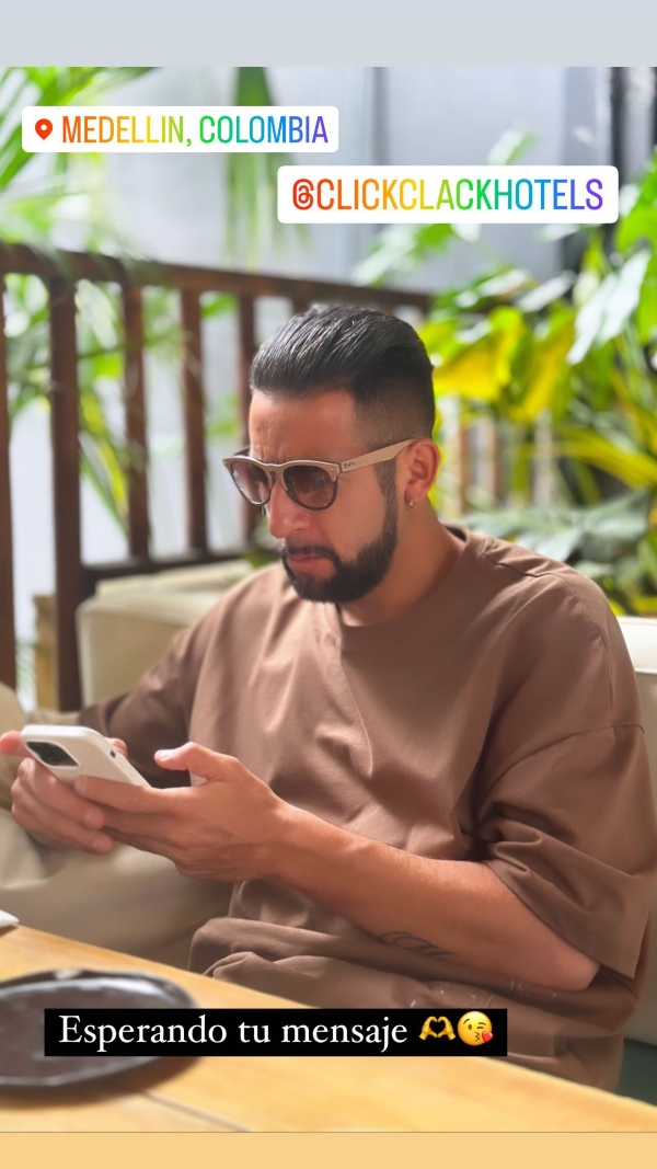 “Esperando tu mensaje”: La misteriosa publicación de Mauricio Isla en Medellín