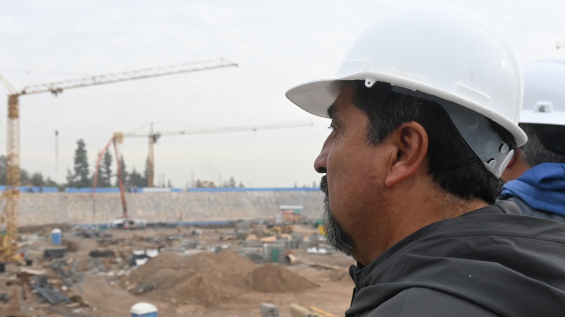 La nostalgia de Mario Lepe en la construcción del nuevo San Carlos de Apoquindo