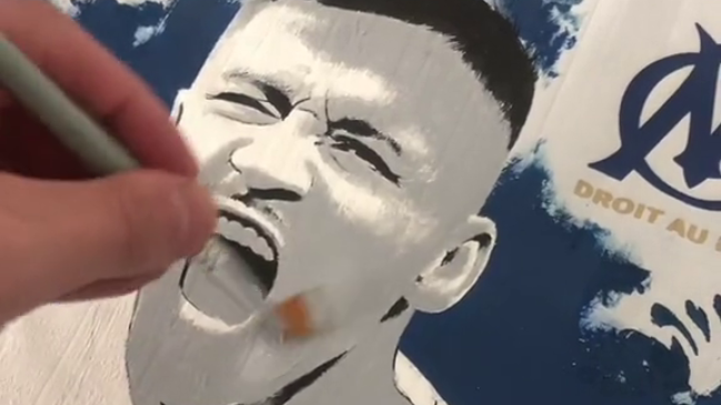 La camiseta “edición especial” de OIympique de Marsella dedicada a Alexis Sánchez