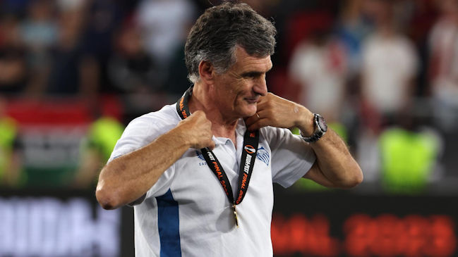 José Luis Mendilibar: Para el momento en el que llegué a Sevilla la Europa League no está mal
