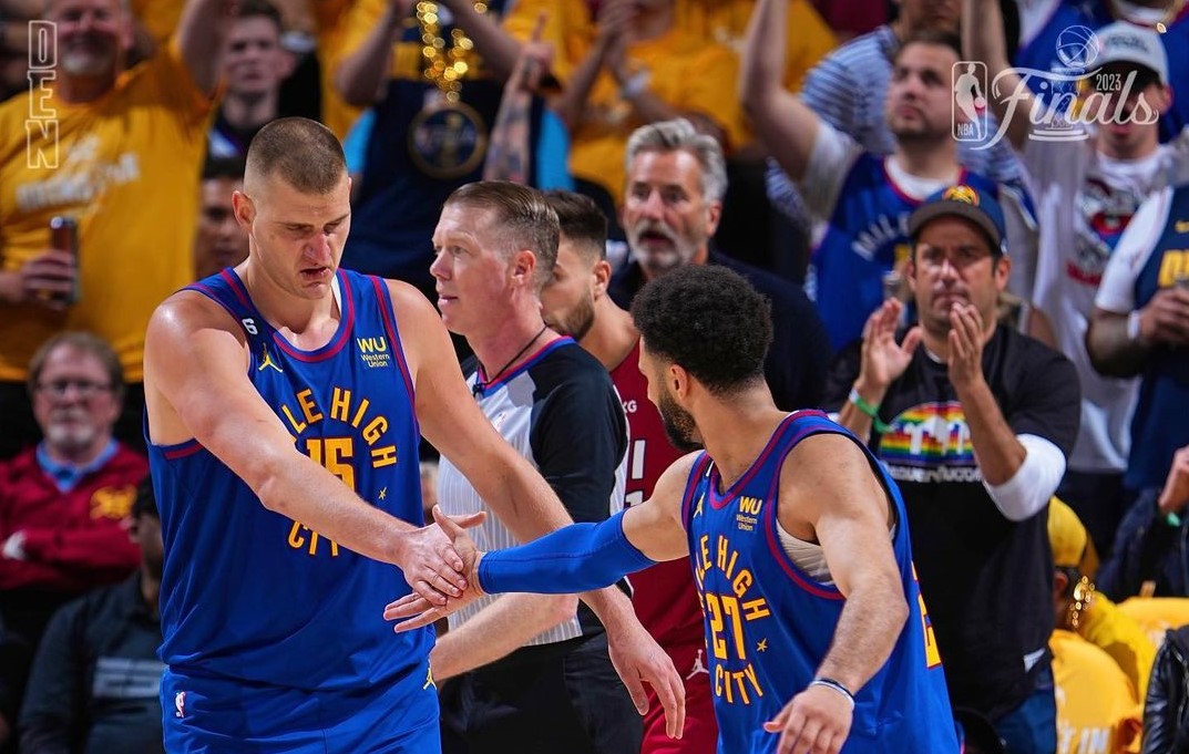 Finales de la NBA: Nikola Jokic brilló con triple-doble para Denver Nuggets ante Miami Heat