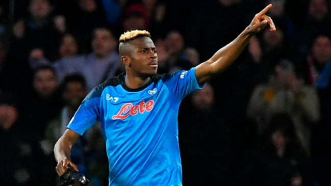Victor Osimhen fue el mejor delantero de la temporada en la Serie A