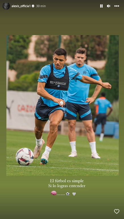 Alexis Sánchez: El fútbol es simple si lo logras entender