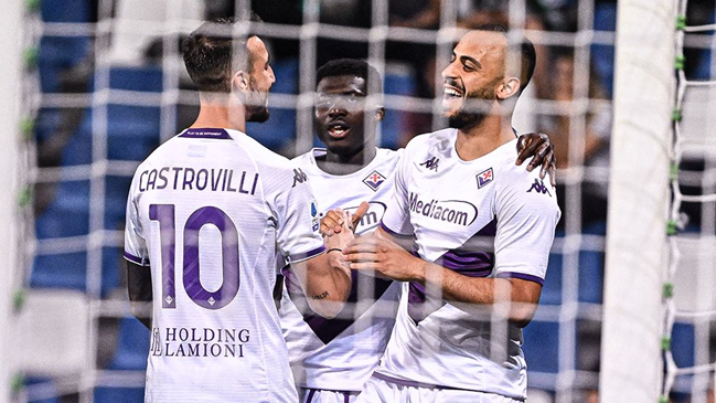 Fiorentina cerró su temporada con un triunfo a domicilio sobre Sassuolo