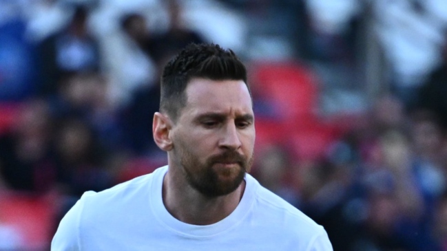 Lionel Messi fue pifiado en la previa de su último partido con la camiseta de PSG