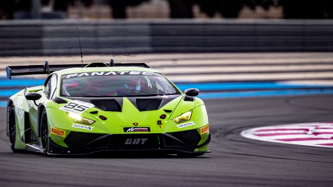 Benjamín Hites logró un meritorio segundo lugar en la GT World Challenge de Francia