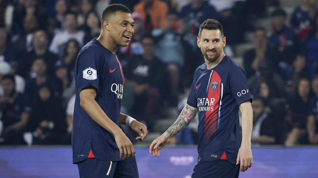 “Siete Balones de Oro, ahí está”: Mbappé destacó a Messi en medio de los festejos de PSG