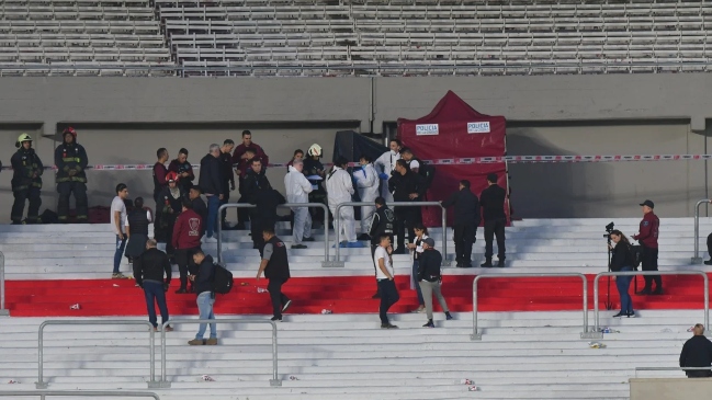 Autopsia reveló que hincha de River murió por la caída