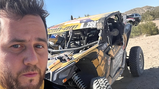 Chileno Rodrigo “Kid” Arriagada protagonizó duro accidente en carrera off-road