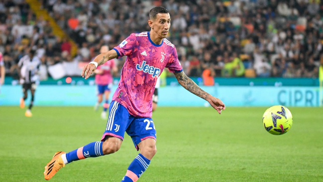 Angel Di María se despidió de Juventus