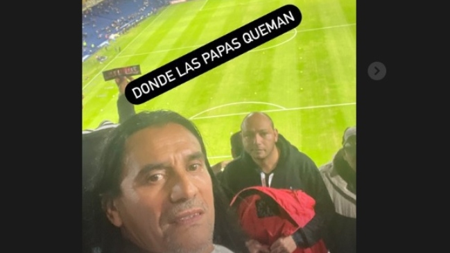 De ser campeón al tablón: “Coca” Mendoza mostró gran ambiente de colocolinos en La Bombonera