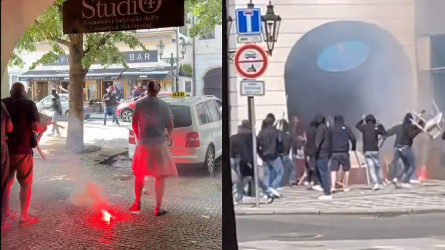 Desórdenes dejaron varios detenidos en la previa de la final de la Conference League