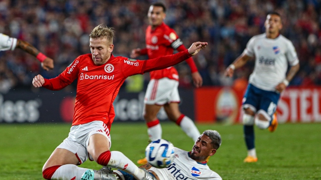 Libertadores: Internacional de Aránguiz empató con Nacional y quedó a un paso de octavos