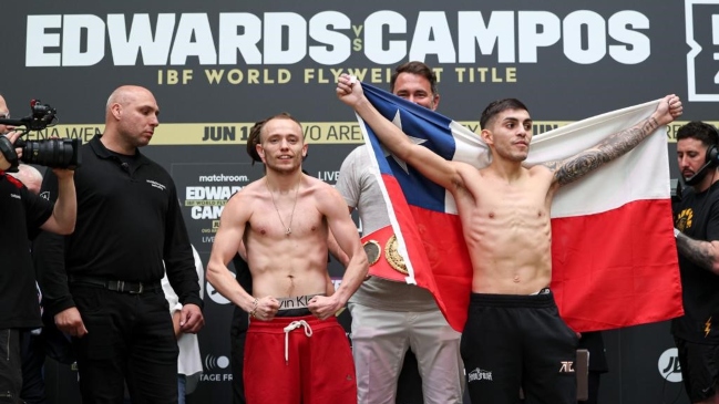 Andrés Campos superó ceremonia de pesaje para su histórica pelea por el título mundial FIB