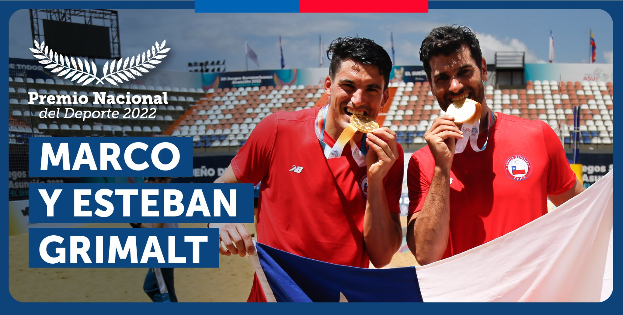 Marco y Esteban Grimalt se quedaron con el Premio Nacional del Deporte 2022