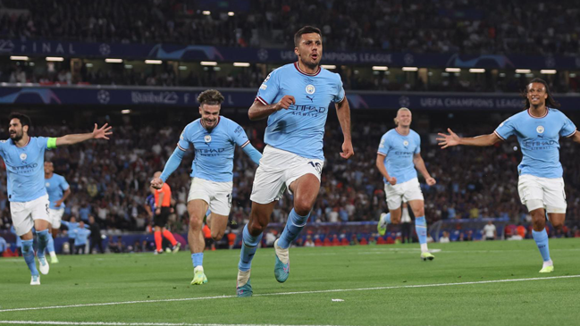 Rodri guio a Manchester City a su primera Champions League con el gol ganador contra Inter