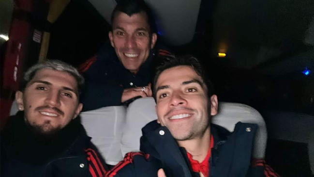 El plantel de La Roja llegó a Concepción para afrontar su amistoso contra Cuba