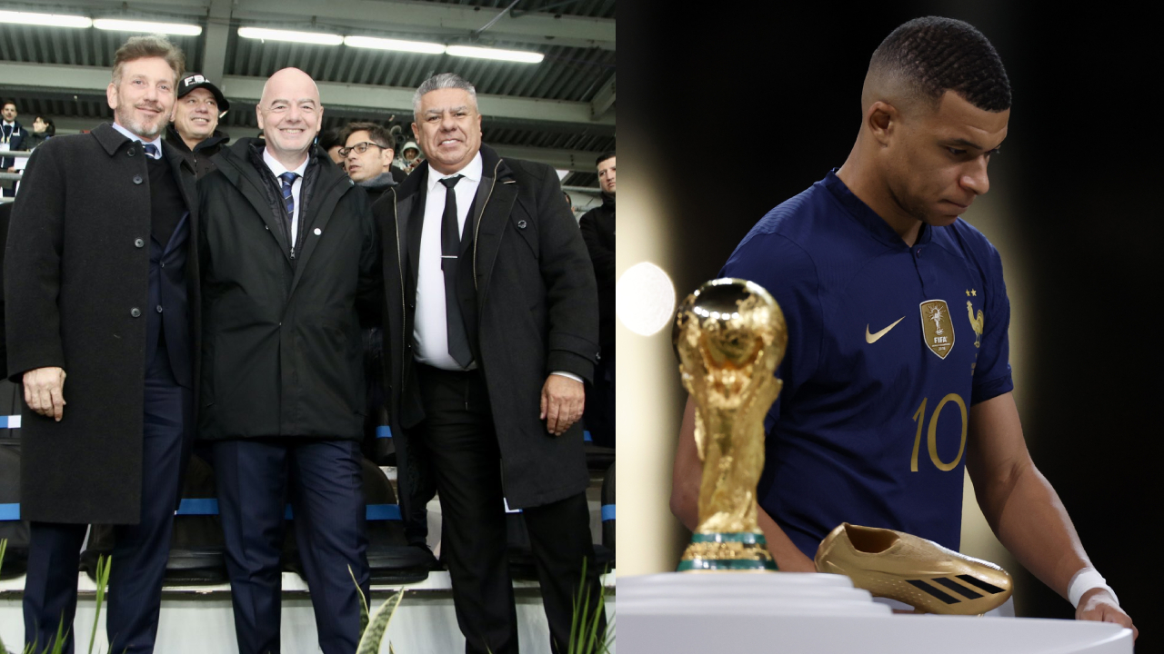 “Chiqui” Tapia celebró los títulos mundiales de Sudamérica y lanzó irónico dardo a Mbappe