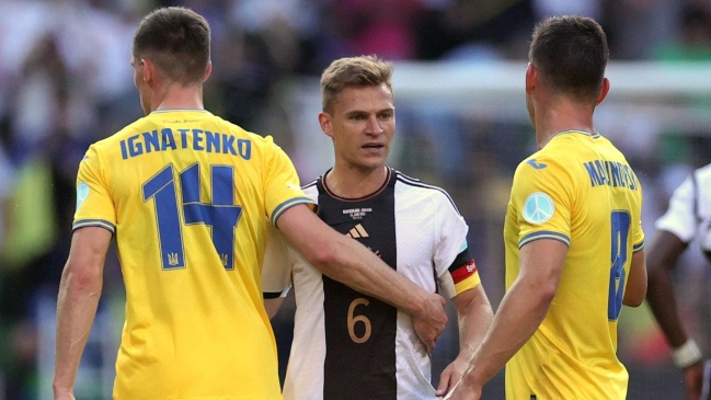 Alemania le arruinó la fiesta a Ucrania en el último minuto