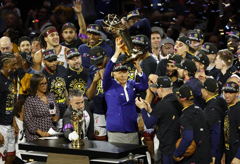 Denver Nuggets alcanzó la gloria en casa y alzó su primer anillo de la NBA