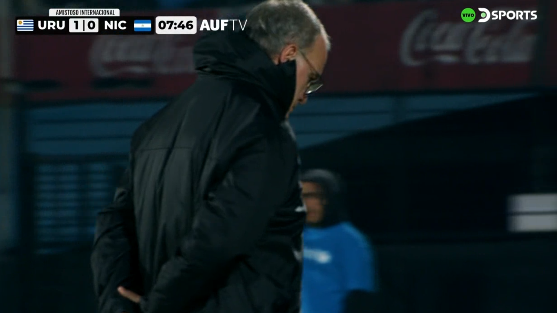 Matías Arezo anotó golazo para Uruguay ante Nicaragua y Marcelo Bielsa no lo celebró