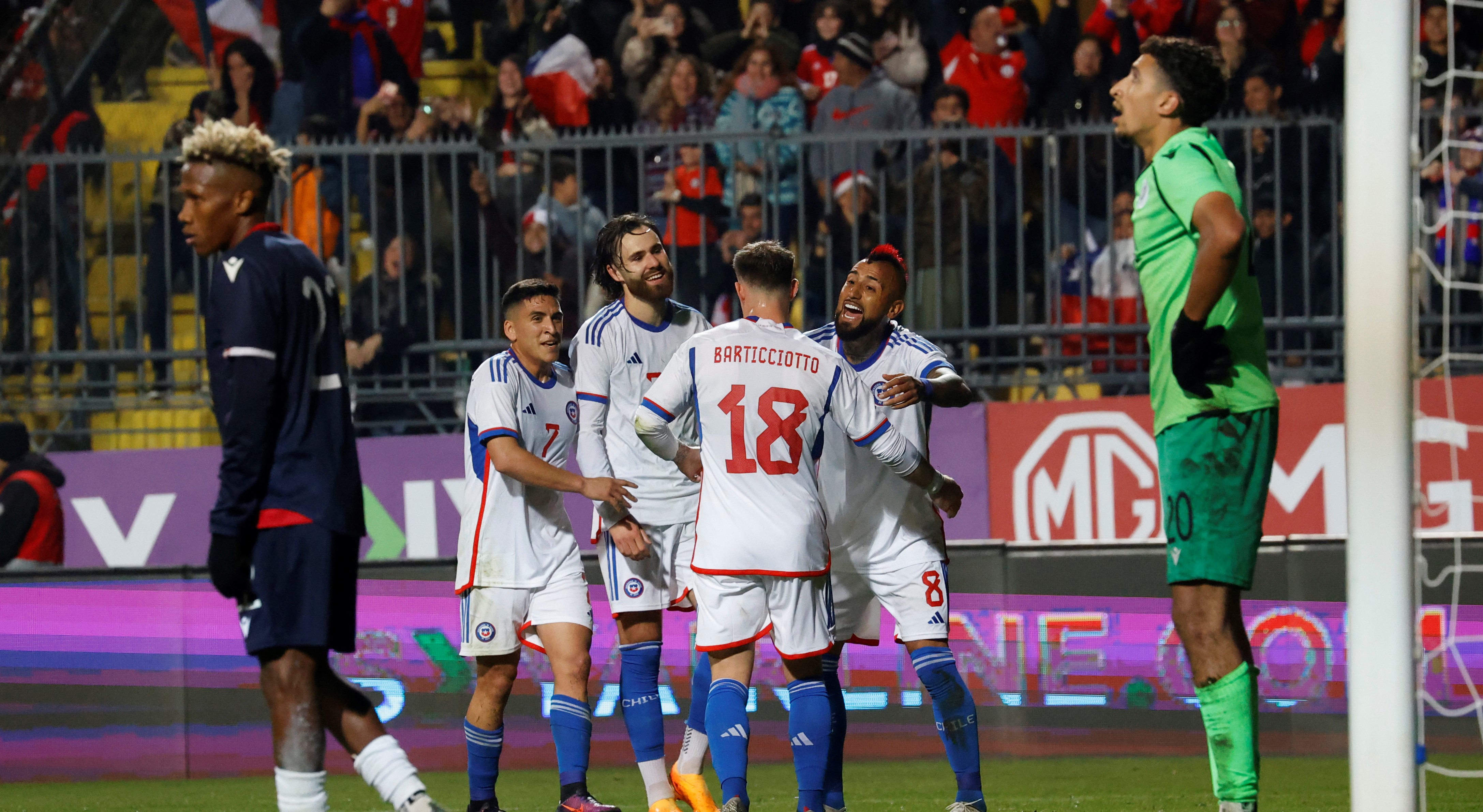 Brereton y la dupla en ataque con Barticciotto: Lo trabajamos bien en la semana