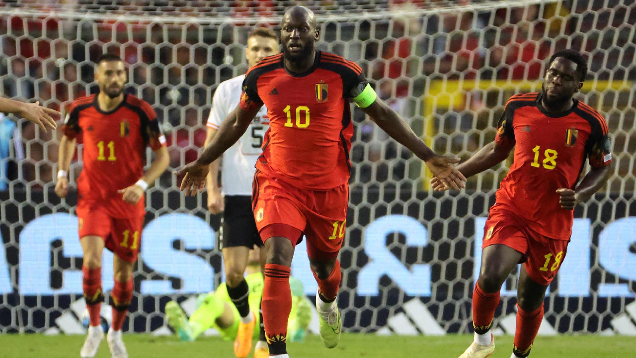 Romelu Lukaku salvó el empate de Bélgica ante Austria en las Clasificatorias de la Euro 2024