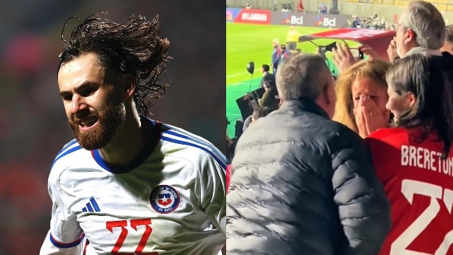 Mamá de Ben Brereton se emocionó hasta las lágrimas por triplete de su hijo ante R. Dominicana