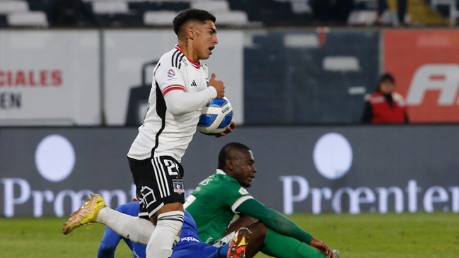 Jordhy Thompson acercó a Colo Colo con el tercer gol ante Deportivo Cali