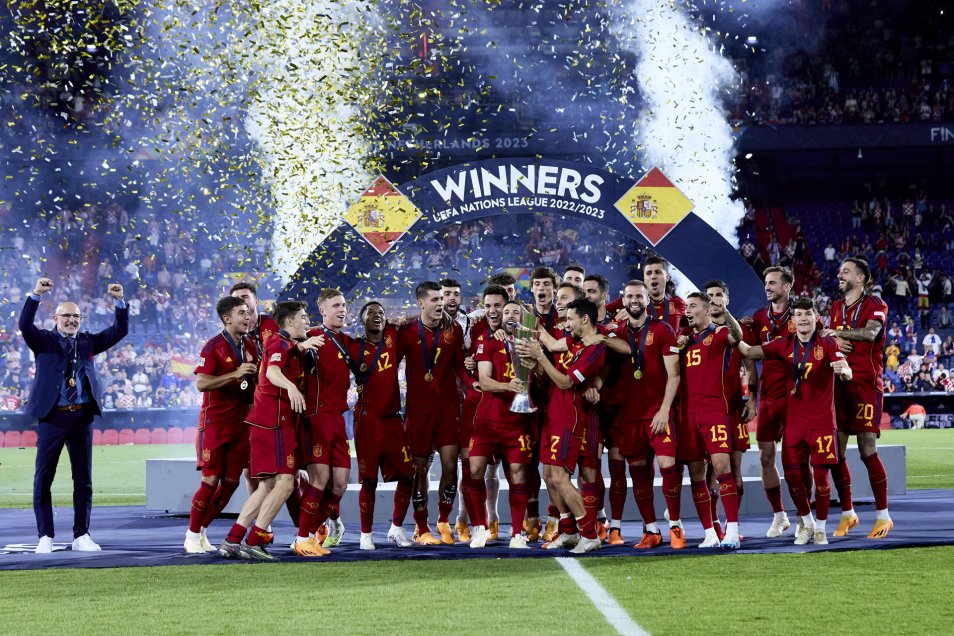 España alzó en Róterdam el quinto título de su historia tras ganar la UEFA Nations League
