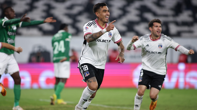 Darío Lezcano decretó el agónico triunfo de Colo Colo sobre Deportivo Cali en el Monumental