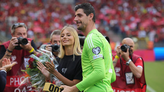 Courtois se molestó y abandonó la concentración de Bélgica, según medios