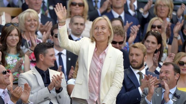 Martina Navratilova anuncia que superó el cáncer de garganta y de mama
