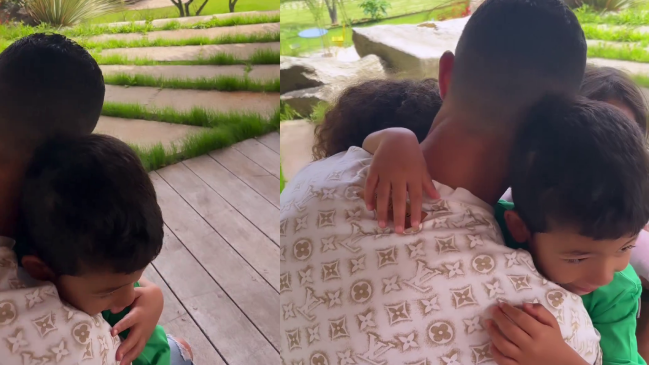 La cariñosa bienvenida al “hombre récord” Cristiano Ronaldo