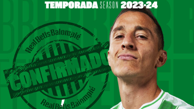 El mexicano Andrés Guardado extendió su contrato con Real Betis