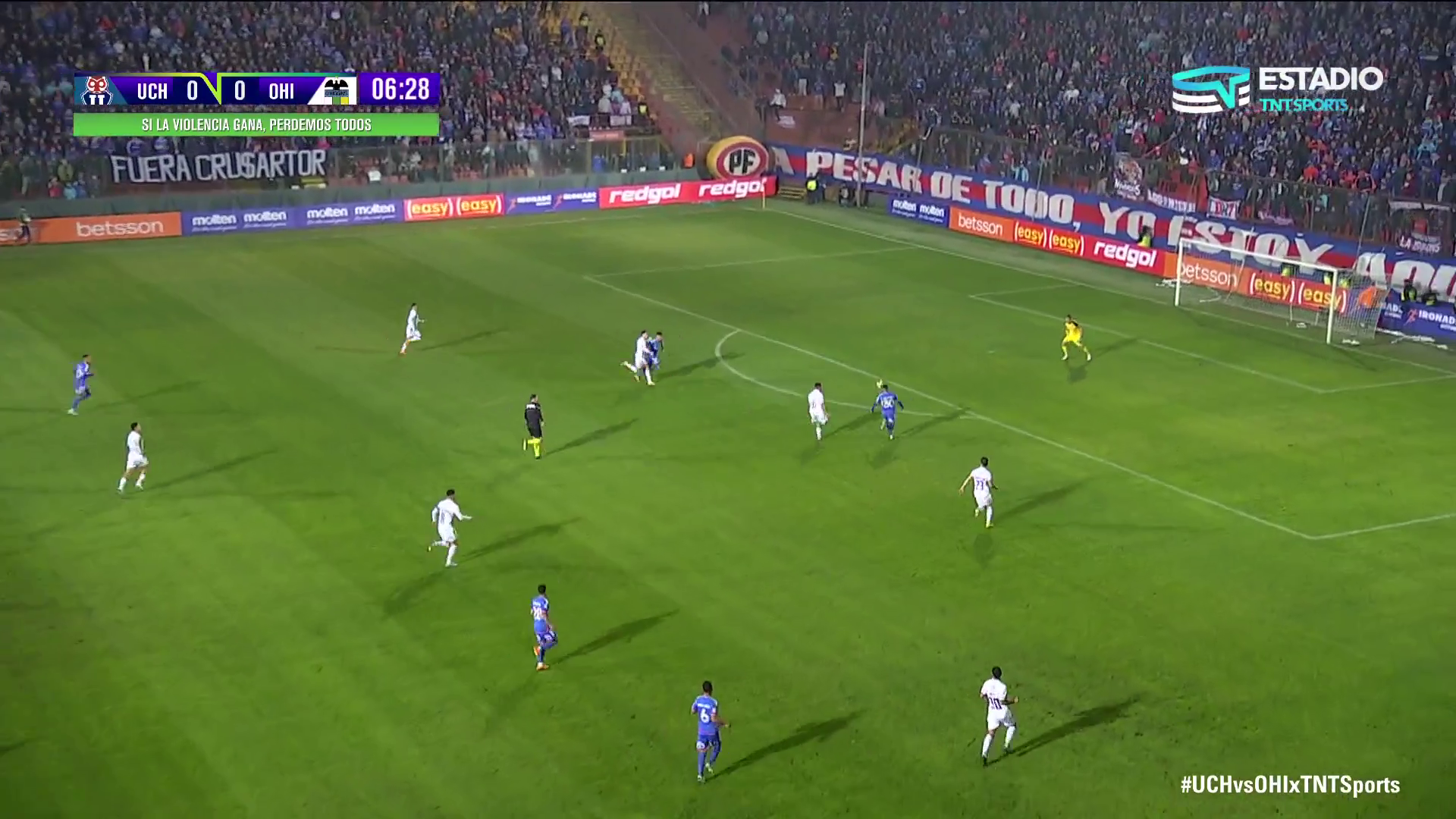 ¿Estaba adelantado? El golazo anulado a Cristián Palacios para la U ante O’Higgins