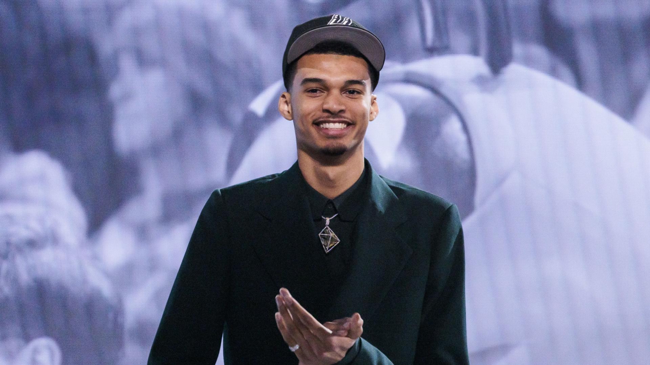 San Antonio Spurs eligió al prodigio francés Victor Wembanyama en el número uno del Draft