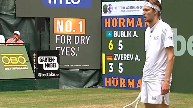 Irreverencia y calidad: El tremendo punto de Alexander Bublik en su triunfazo contra Zverev