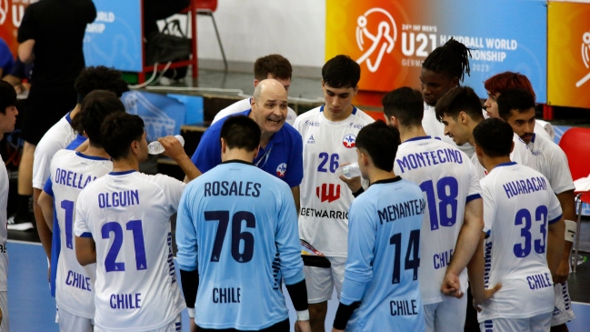 Chile perdió con Arabia Saudita en el Mundial sub 21 de balonmano
