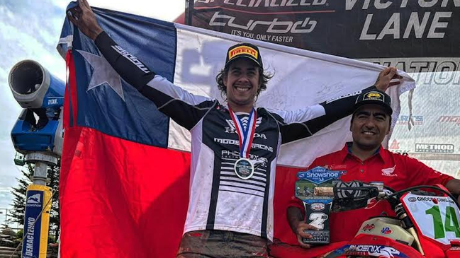 Ruy Barbosa arribó segundo en una nueva fecha del GNCC y sigue en la intensa lucha por el título