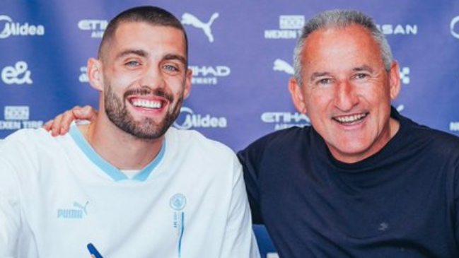 El croata Mateo Kovacic fichó en Manchester City