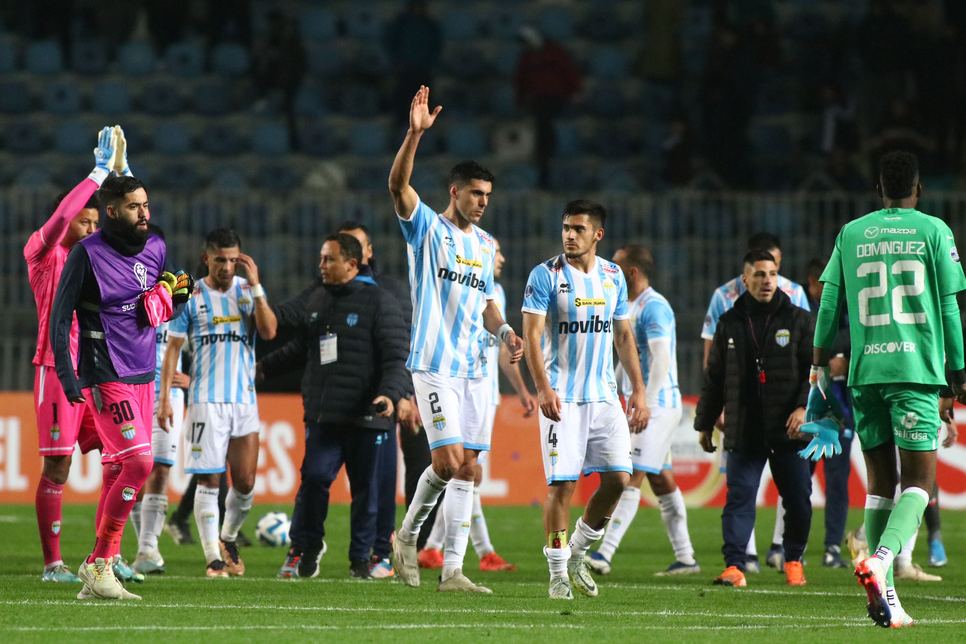 [ESTADISTICAS] Copa Sudamericana: Así están Palestino, Audax Italiano y Magallanes en la tabla