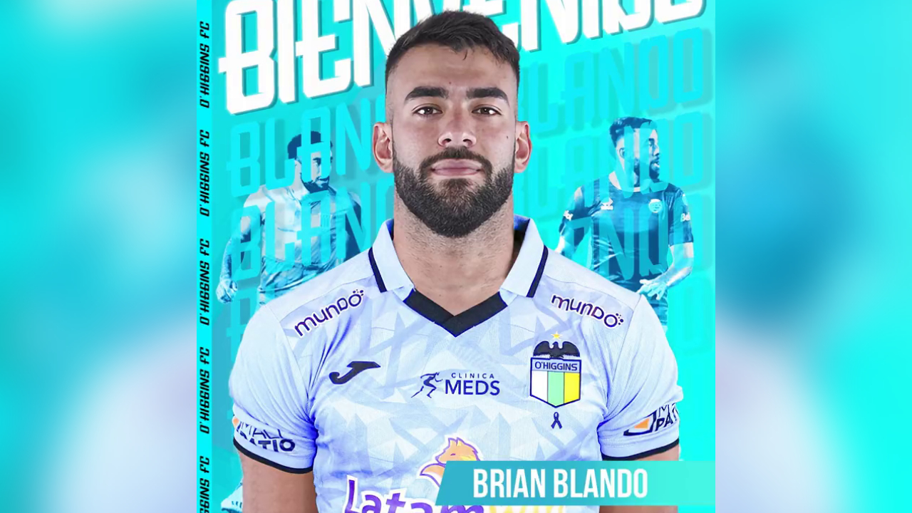 O’Higgins anunció el fichaje del delantero argentino Brian Blando