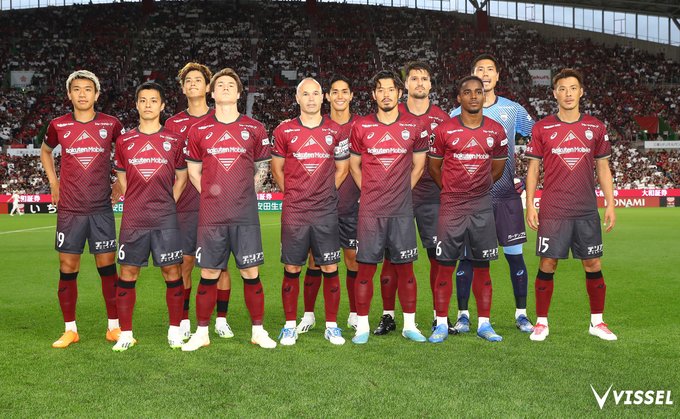 Andrés Iniesta se despidió de Vissel Kobe de Japón