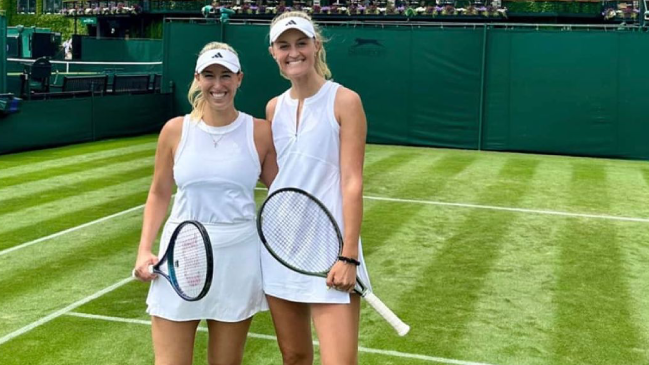 Alexa Guarachi prepara su participación en el dobles de Wimbledon