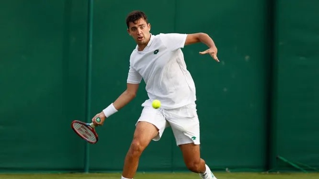 Tomás Barrios hace su estreno en el cuadro principal de Wimbledon
