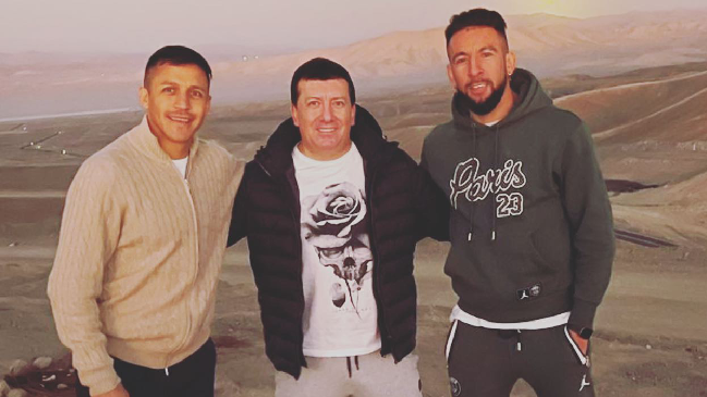 Mauricio Isla visitó Tocopilla como invitado de honor de Alexis Sánchez