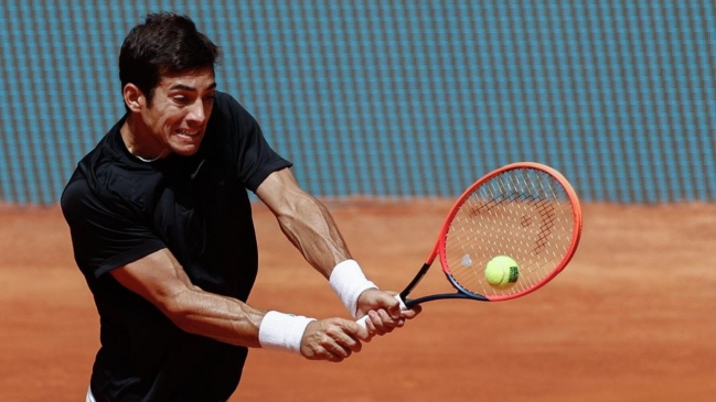 Cristian Garin tuvo un complejo regreso a las canchas y se despidió de Milán