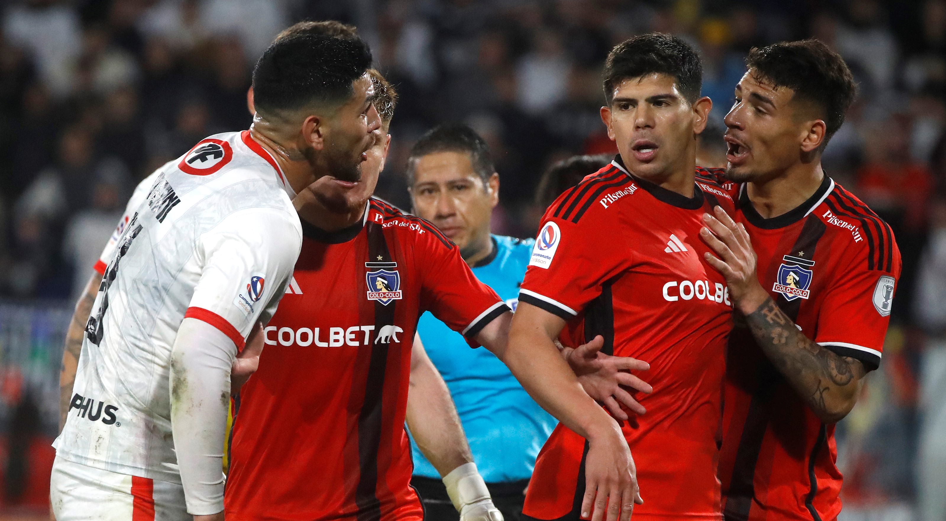 El descontrol de Unión La Calera tras el cuarto gol de Colo Colo en la Copa Chile